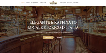 Caffe Poliziano Website