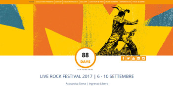 Live Rock Festival Website